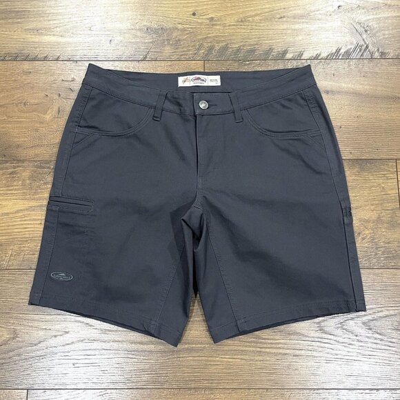 Arborwear Shorts Womens 8 Grey‎ Canvas Workwear Outdoor Tree Climber Hiking - Picture 1 of 12